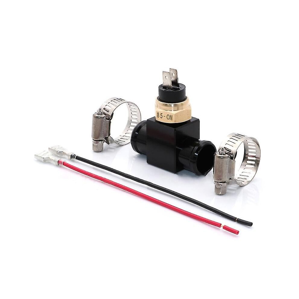 Temperature Switch Radiator Fan Thermostat For Motorbike Cooling System Durable Motorbike Radiator Fan Control Black 9426802239782