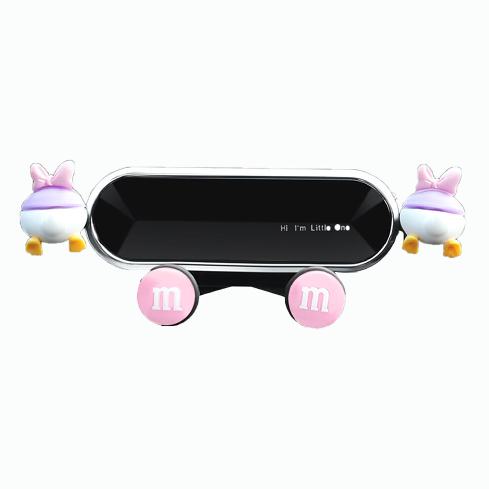 Adjustable Car Mobile Phone Holder Universal Gravity Mechanical Air Outlet Mount With One-Handed Operation And Stable Fastening, Retractable 9190834206431