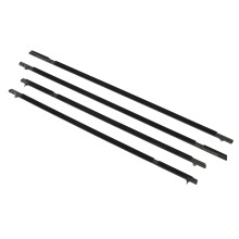 Joint d'étanchéité pour vitre de voiture (réduit le bruit du vent), moulure de garniture de porte, ceinture de porte pour Honda Civic berline