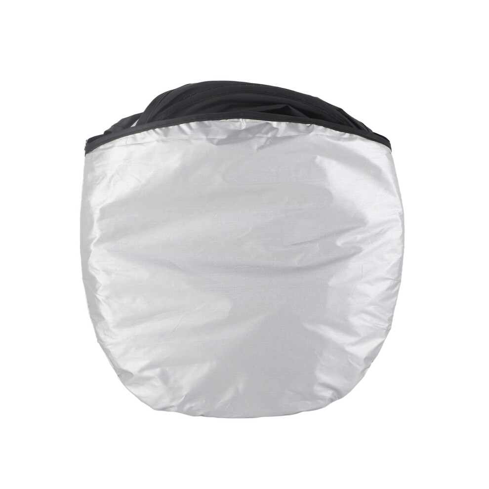Car Windshield Sunshade With Adjustable Fit, Durable Material Uv Protection Dash Protector Folding Design For Heat And Glare Reduction In Vehicles 9190834859033