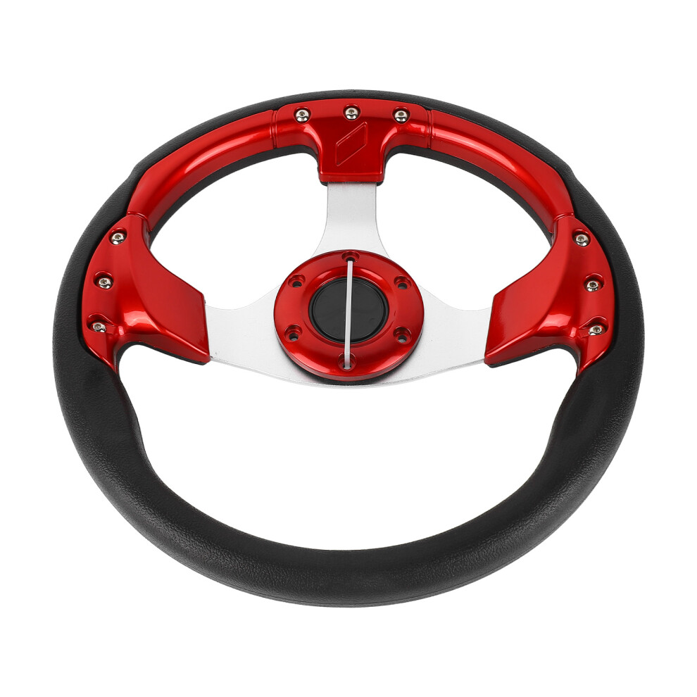 13In Universal Car Steering Wheel Upgrade For Sedans & Suvs Red 8151369489035