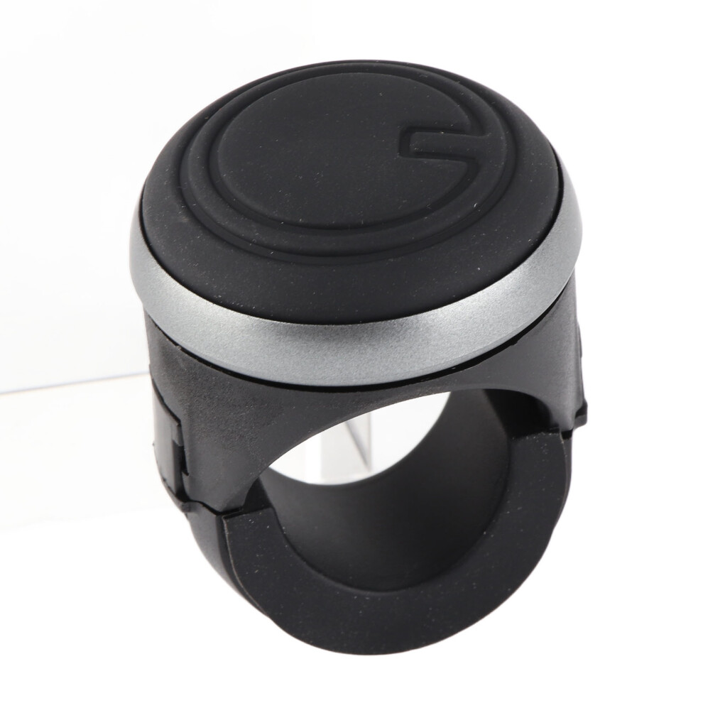 Wear-Resistant Car Steering Wheel Knob Spinner Abs Silicone Metal, Universal 4931369737251