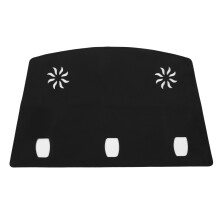 Tapis de protection de tableau de bord avec protection UV pour Tesla Model Y2021-2023, housse de protection sur mesure avec technologie anti-reflets,