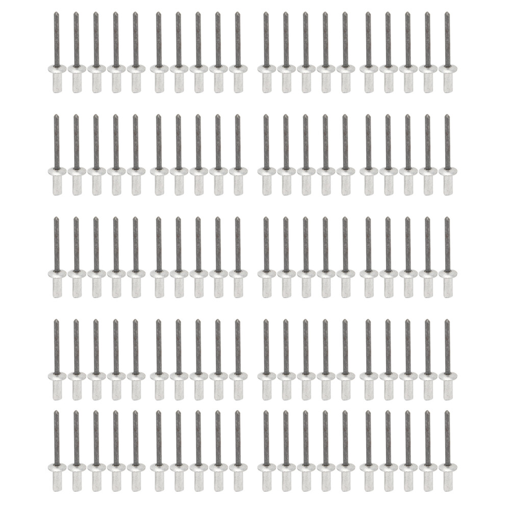 Heavy-Duty Blind Rivets, Easy To Install Dome Head Fasteners For Sheet Metal And Ductwork, Smooth Surface Corrosion Resistance Rivet Set With 9190834859767