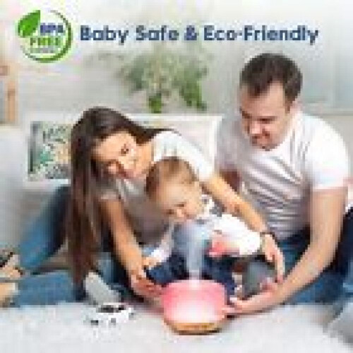 Υπερηχητικός Διαχύτης Αρωματοθεραπείας 500ml, Υγραντήρας Τηλεχειρισμού 1