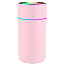 Humidificateur portable à lumière LED 7 couleurs, mini diffuseur, humidificateur USB, diffuseur de voiture pour huiles essentielles, humidificateur