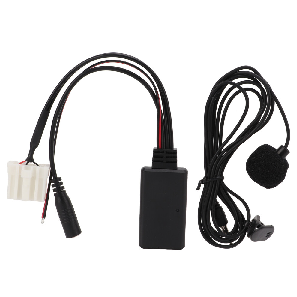Car Stereo Integration Adapter With Bluetooth 5.0 Technology, Wireless Audio Streaming Aux Cable Adapter High Fidelity Sound Quality Stable 9437117489304