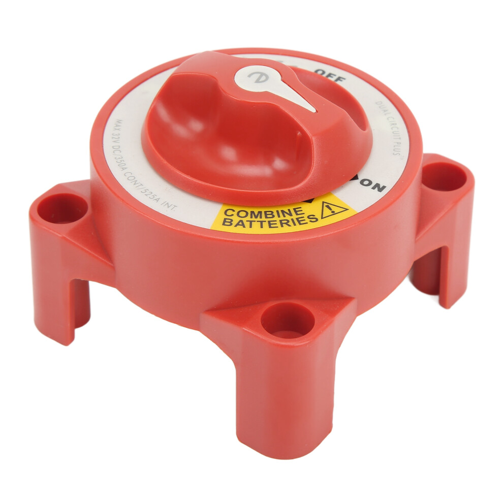 350A Waterproof Battery Isolator Switch 4 Studs For Marine Boat Rv 8761374972899