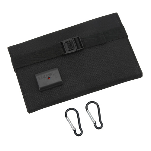 USB-C Output Solar Panel Charger Portable Camping Solar Panel With IP67 Dustproof Foldable Design High Solar Conversion Rate For Emergency Kit Use 2