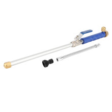 Lança para lavadora de alta pressão com tecnologia Hydro Jet, bicos de pulverização ajustáveis, conector universal para mangueira resistente à