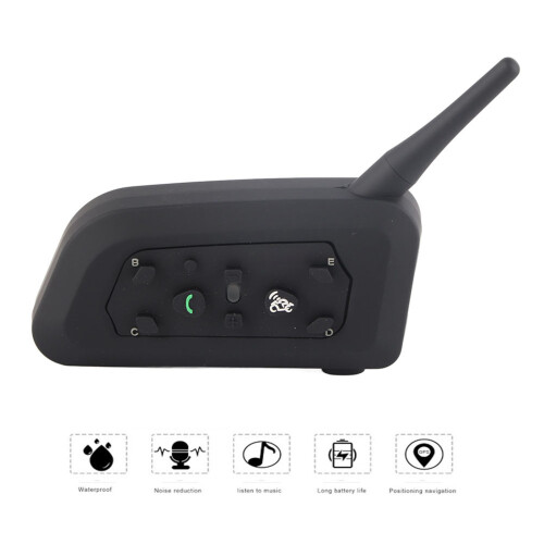Ενδοτηλέφωνο Bluetooth Μοτοσικλέτας για Snowmobile και Ποδήλατο Παραλίας με Στερεοφωνική 1
