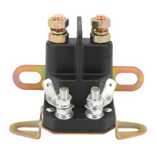 Startsolenoid for nullsving-sitteklipper, direkte erstatning for Exmark Lawn Boy Toro TimeCutter, enkel installasjon, messingspoler av høy kvalitet,