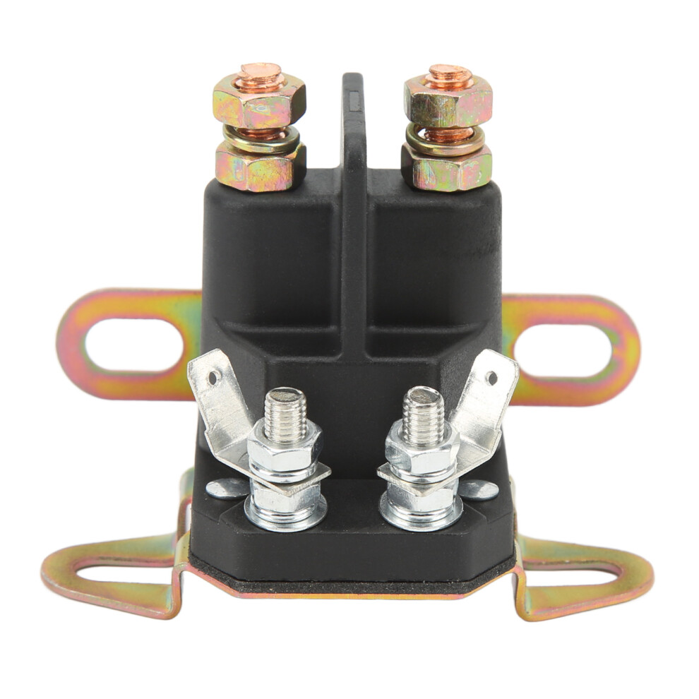 Conductive And Safe Starter Solenoid Relay, 12V High Performance Relay For Your Lawn Mower Tractors, Constructed From Dur Abs Mat For Optimal Service 9190834428758