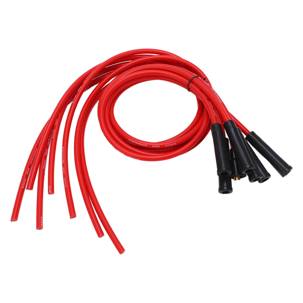 High Performance 8Mm Ignition Wire 1M For Classic Car Engines Red 4991373152648