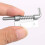 Spring Loaded Lock Stainless Steel Spring Latch, Universality Smooth Bright Surface for Easy Installation Cabinet Door Application 5