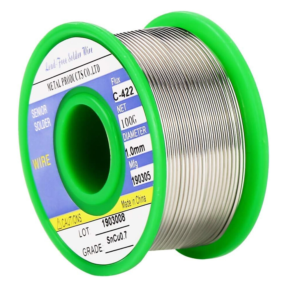 Professional Lead Free Solder Wire, Rosin Core Flux For Electric Soldering, High Electrical Conductivity Unlead Solder Wire With No Clean Feature, 100 9148971448870