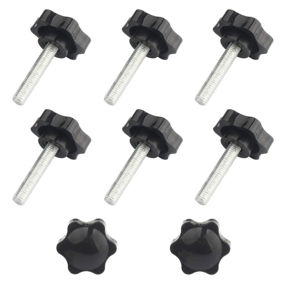 Thumb Screw With Threaded Knurled Design, Durable Materials Clamping Screw Knobs For Hassle-Free Usage 9148971961539