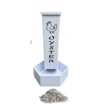 2Pack Chicken Grit Feeder, Shell Feeder with Lid,-Style2