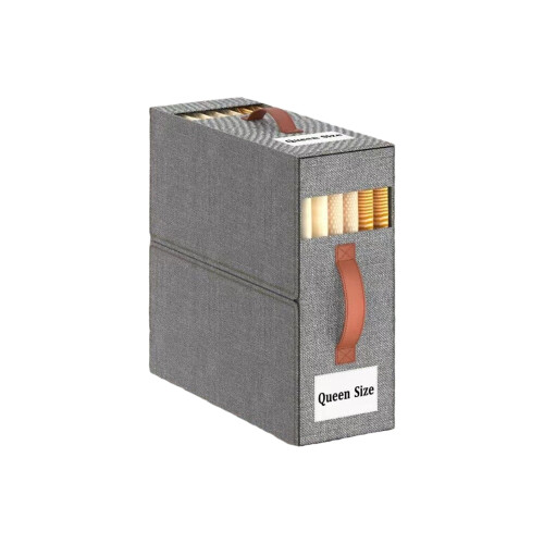 (1 pièce) Organisateurs de feuilles et rangement avec-Blanc M 2
