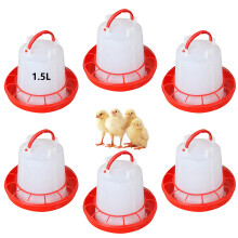 4Pack Chick Feeders With 2 Automatic Waterers Spill-Style4