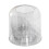 Space Efficient Rotating Makeup Organizers-Transparent White 1