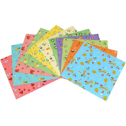 72 Sheets Coloured Printer Paper, Craft Projects, C14.5 x 14.5 cm 2