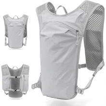 Unisex Running Hydration Vest, Hydration Bladder Pack for Trail Hiking, Water Backpack for Cycling and Jogging
