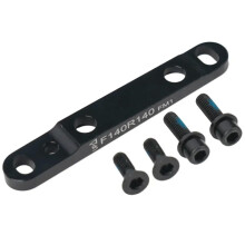 Universal Bicycle Flat Mount Disc Brake Adapter for Road Bikes 140/160 Front and Rear FM Calipers
