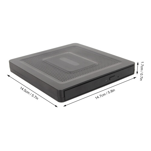 Desktop External Optical Drive with Type C USB 3.0 Supports CD/DVD Read/Write 1