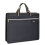 Folder File Folder Document File Bag Briefcase Handheld Data Mode Oxford Canvas Document Bag with Zipper Folder For Office (B) 2pc B 1