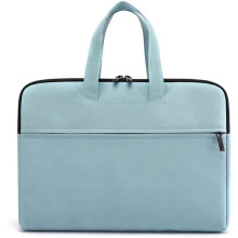 Business Briefcase, Smooth Zipper File Organizer, Travel Folder for Office