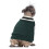 Hunded      gestricktes  Pullover mit V-Ausschnitt  Campus-Stil  Haustier  Pullover  Grün  S 9