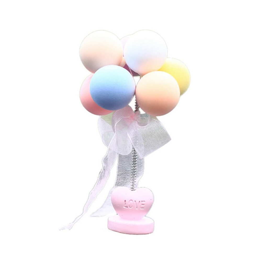 A Car Dashboard Decoration, Balloon Bobblehead, Car Dashboard Decoration, Car Interior, Shaking Head, Ornaments For Desk/Office, Color Multicolored 9412369885852