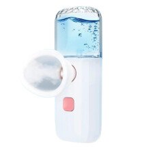Handheld Nano Eye Wash Mist Sprayer, Soothing Protection for Students and Workers White