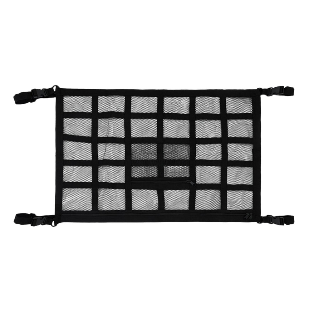 Car Ceiling Cargo Net Small Roof Organizer For Car, Rv, Suv Trunk Storage Net, Ceiling Storage Pocket Organizer 9412369985002