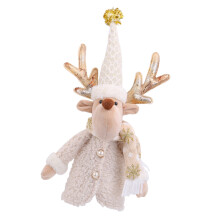 Weihnachtsfeier-Flaschenhülle, Weihnachtsmann-Kostüm-Thema,-Reh