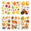 Repositionable Plastic Window Clings 6 Sheets Seasonal-A024 1