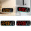 Clock LED Mood Lamp Progressive Alarm For-White shell blue lig 3