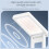 Folding Carryable Alarm Clock With Nightlight Soundless Easy Use 2