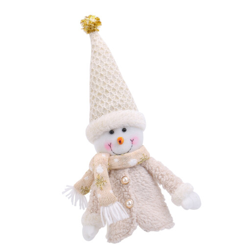 Waschbare Polyester-Weinflasche zum Anziehen und-Schneemann