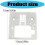 Professional Iron Needle Plate Replacement For 86992-86992 2