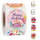 2 Roll Round Celebration Sticker For Kids-Style 4 plus style 5 2