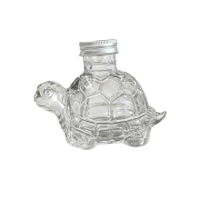 Chihuahua-förmige Keksdose aus Glas, luftdicht,- Schildkröte