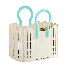 Panier à vêtements pliable et Transportable, avec panier de-B
