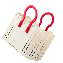 Panier à linge pliable en filet ventilé, panier de rangement-UN