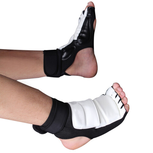 Kids Taekwondo Foot Protector Double Fixation Elastic Cloth S 2