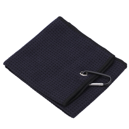 Versatile Golf Accessory, Microfiber Golf Towels With Tri-fold Waffle Pattern, Ideal For Golf Enthusiasts Seeking Performance And Style On The Course 1