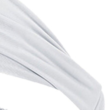 Sport- und Yoga-Stirnband Einheitsgröße Hellgrau Nylon-Seide