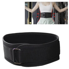 Breathable EVA Nylon Weight Lifting Belt for Men Women Black S