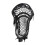Nylon Strung Lacrosse Stick Head - Black, Replacement for Competition 12